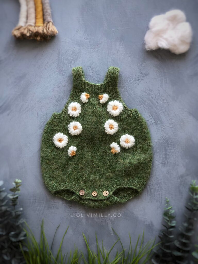 Chamomile Baby Set I Moss Green